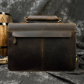 Leather 16" Business Briefcase