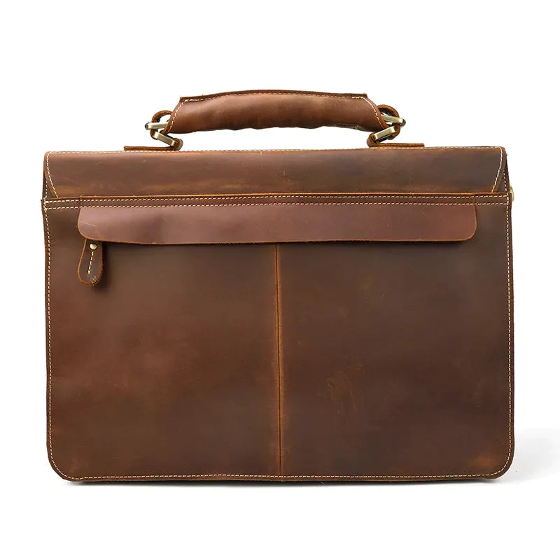 Leather 16" Business Briefcase