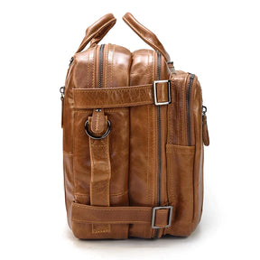 Leather Travel Backpack Shoulder Bag