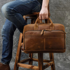 Leather 16" Briefcase