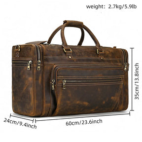 Luggage 24 Leather Travel Bag