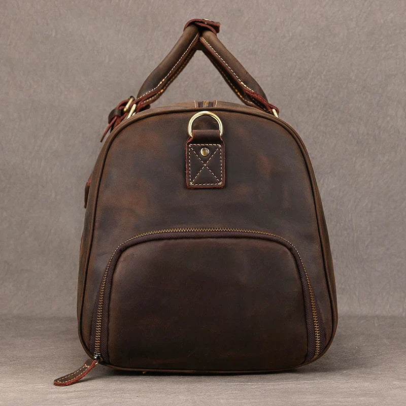 Weekender Duffle 22 Leather Travel Bag