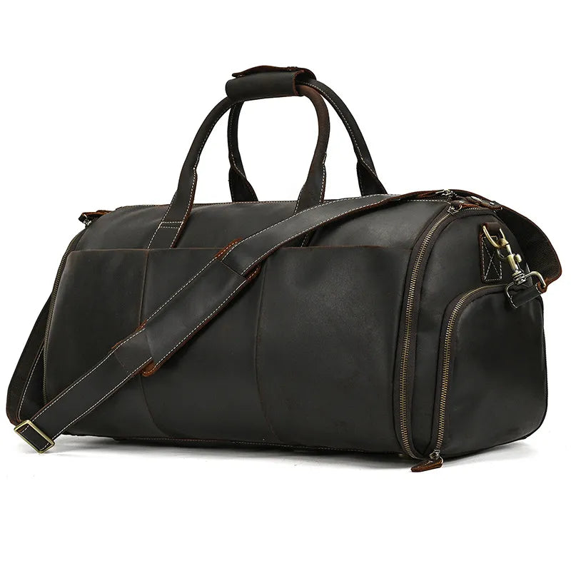 Luggage 22 Leather Travel Duffle Bag