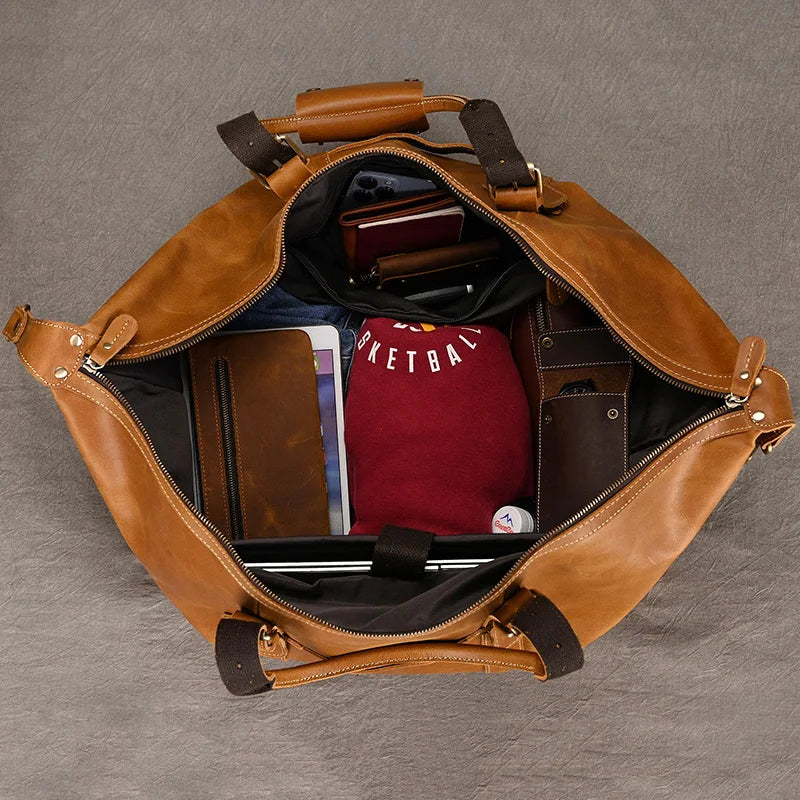 Weekender 20 Leather Travel Duffle