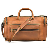 Luggage 24" Leather Travel Bag