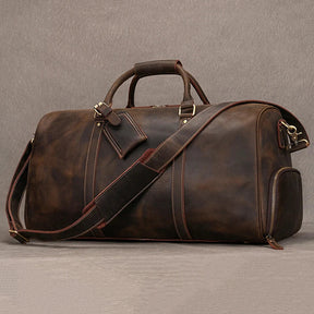 Weekender Duffle 22 Leather Travel Bag