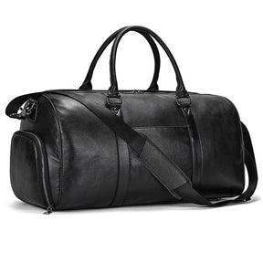 leather travel bag