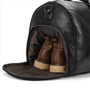 Weekender Duffle 22 Leather Travel Bag