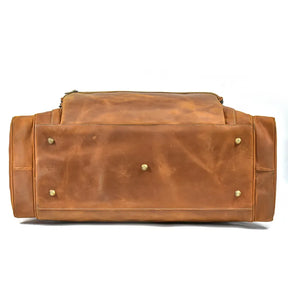 Luggage 24" Leather Travel Bag