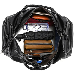 Weekender Duffle 22 Leather Travel Bag