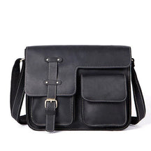 Leather Business Travel Shoulder Bag